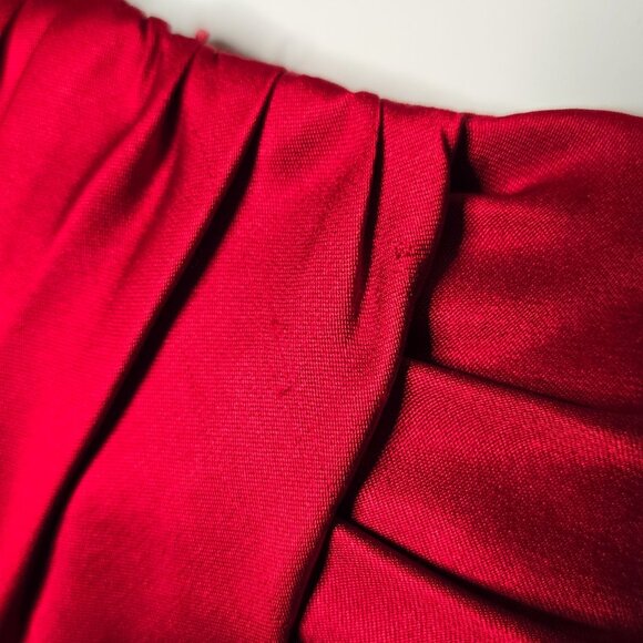 Y2K Banana Republic Women's Babydoll Empire Waist Strapless Silk Dress Womens Si - Picture 14 of 15